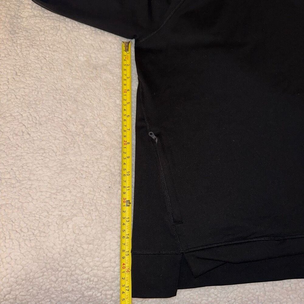 Aerie Offline Womens Black Athletic Hooded Sweatshirt Medium EUC - Picture 8 of 10